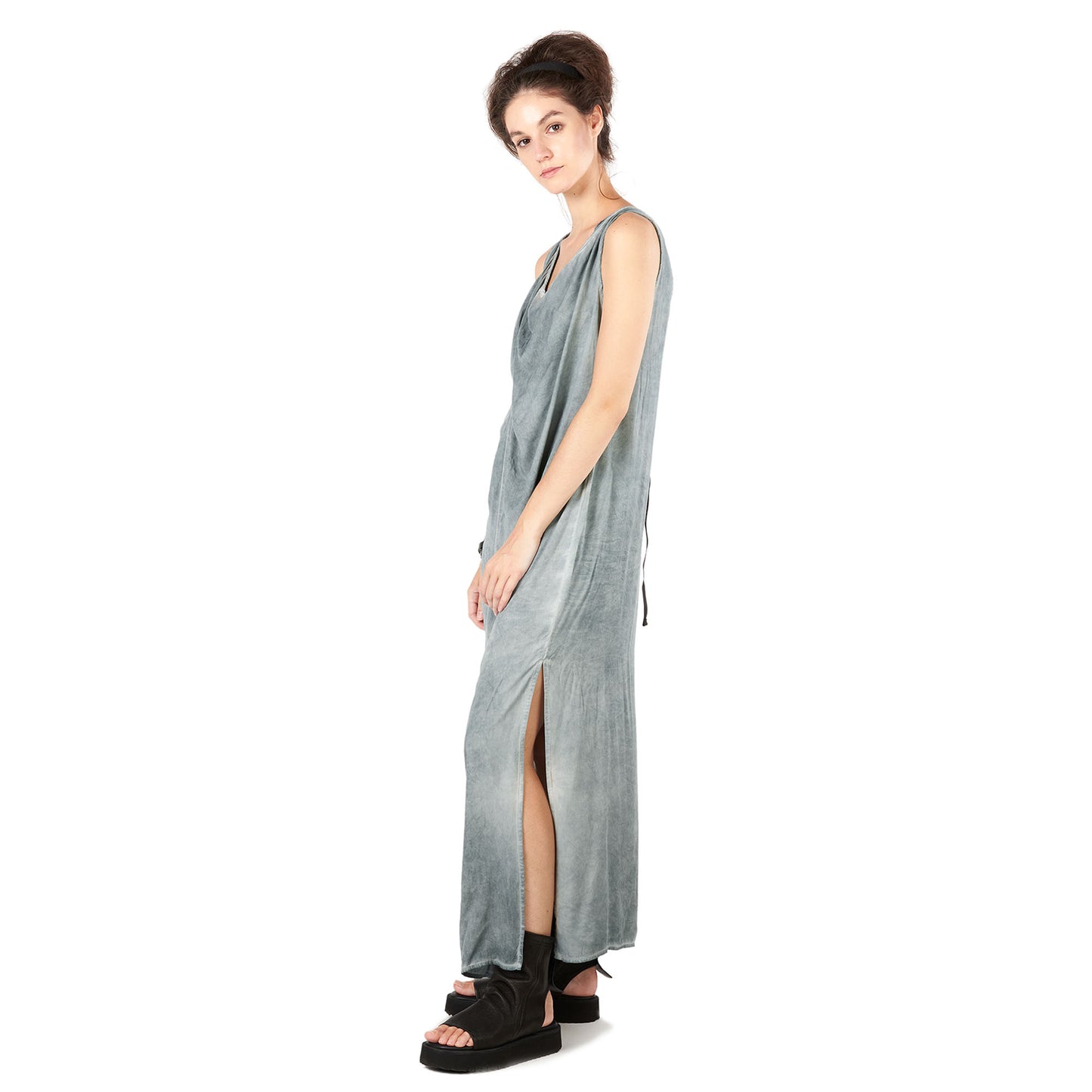 Drape front dress. Studio b3