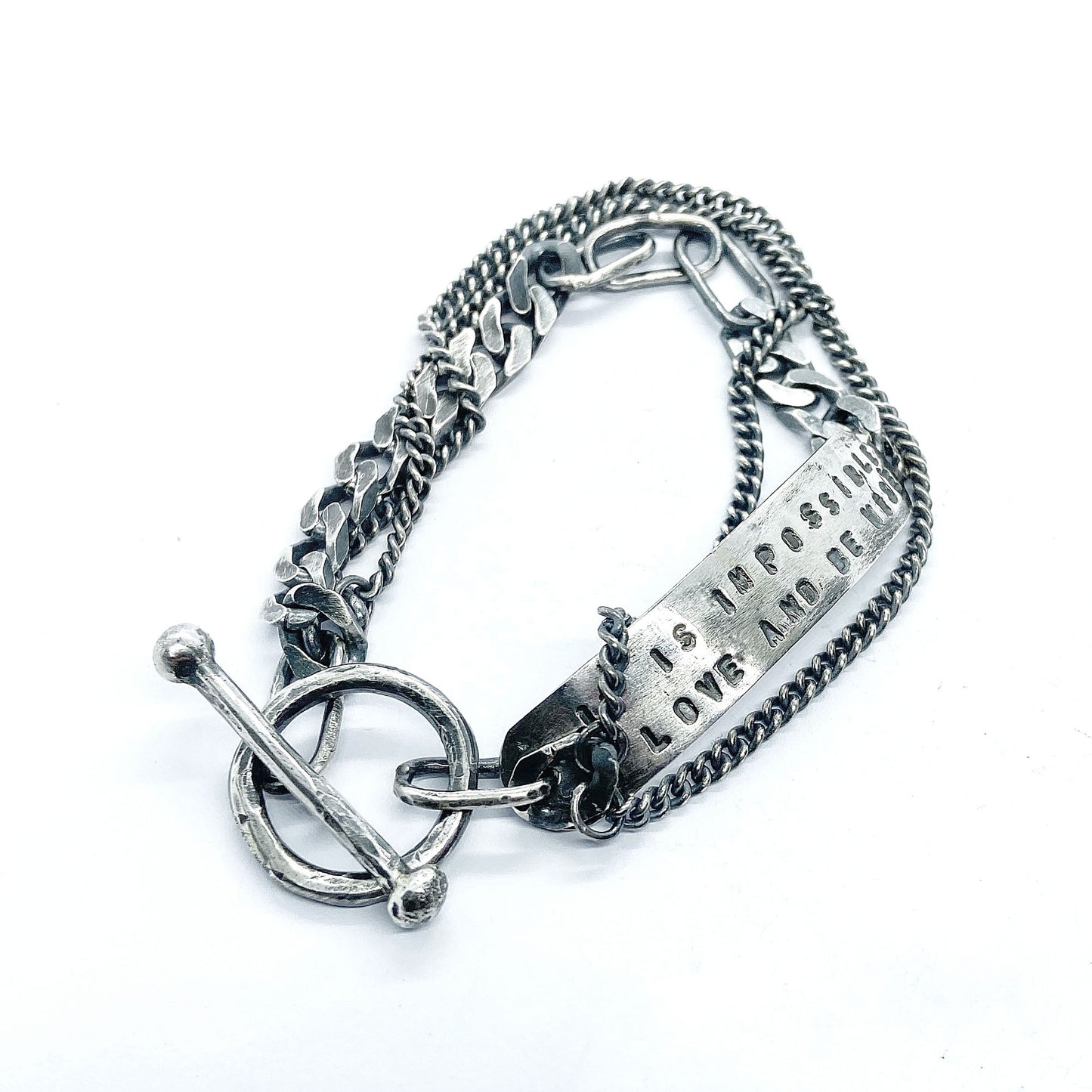 ID Tag Chain Bracelet