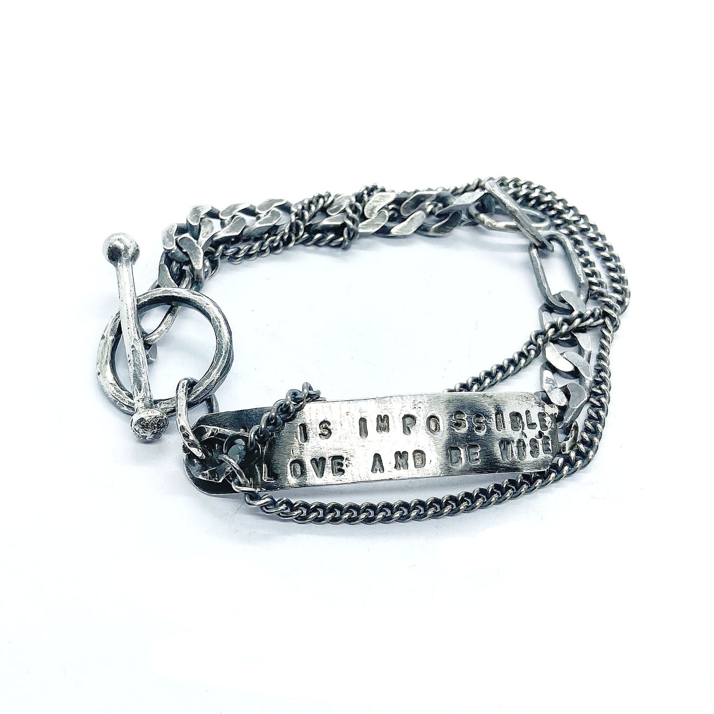 ID Tag Chain Bracelet