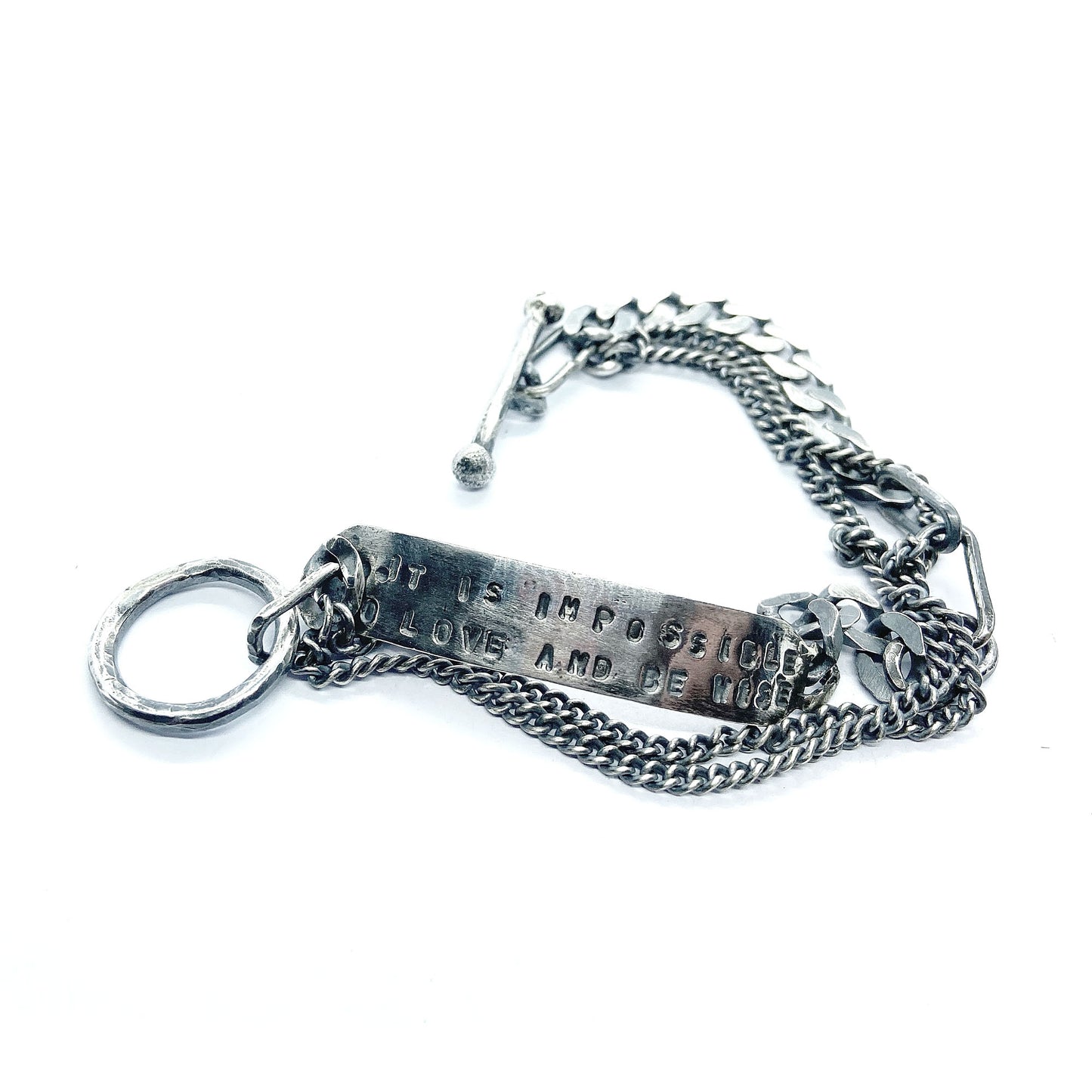 ID Tag Chain Bracelet