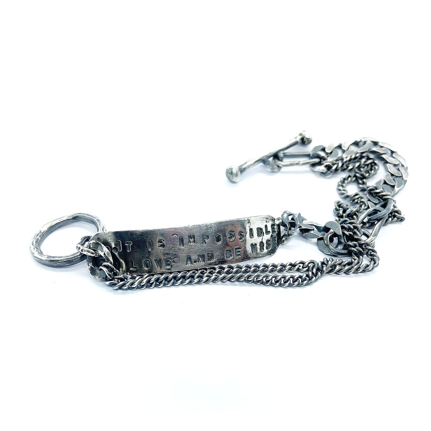 ID Tag Chain Bracelet