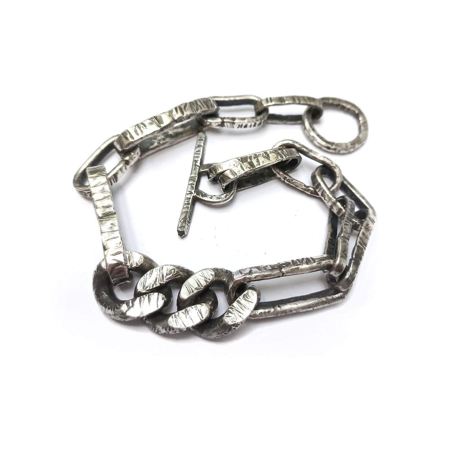 Chunky curb chain bracelet