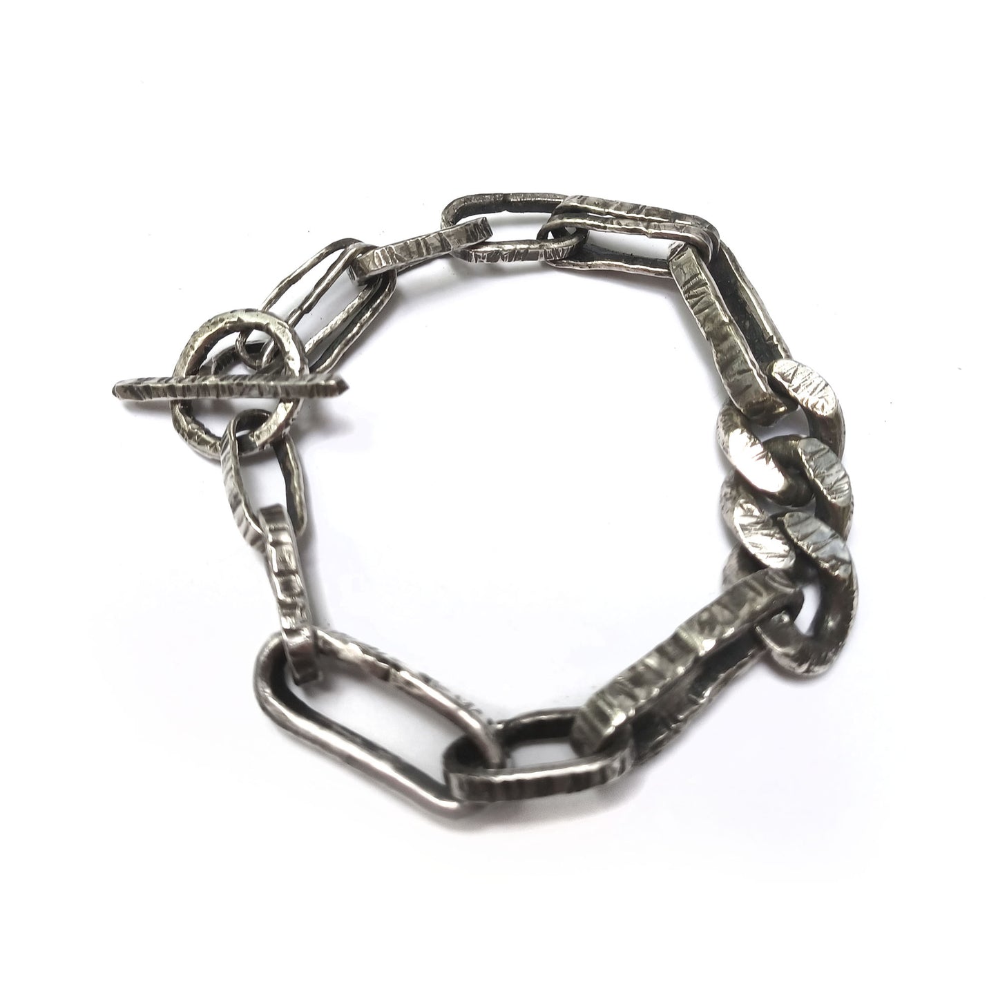Chunky curb chain bracelet