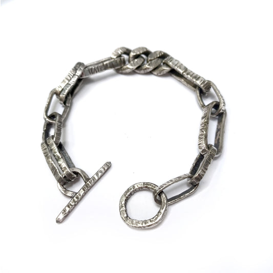 Chunky curb chain bracelet