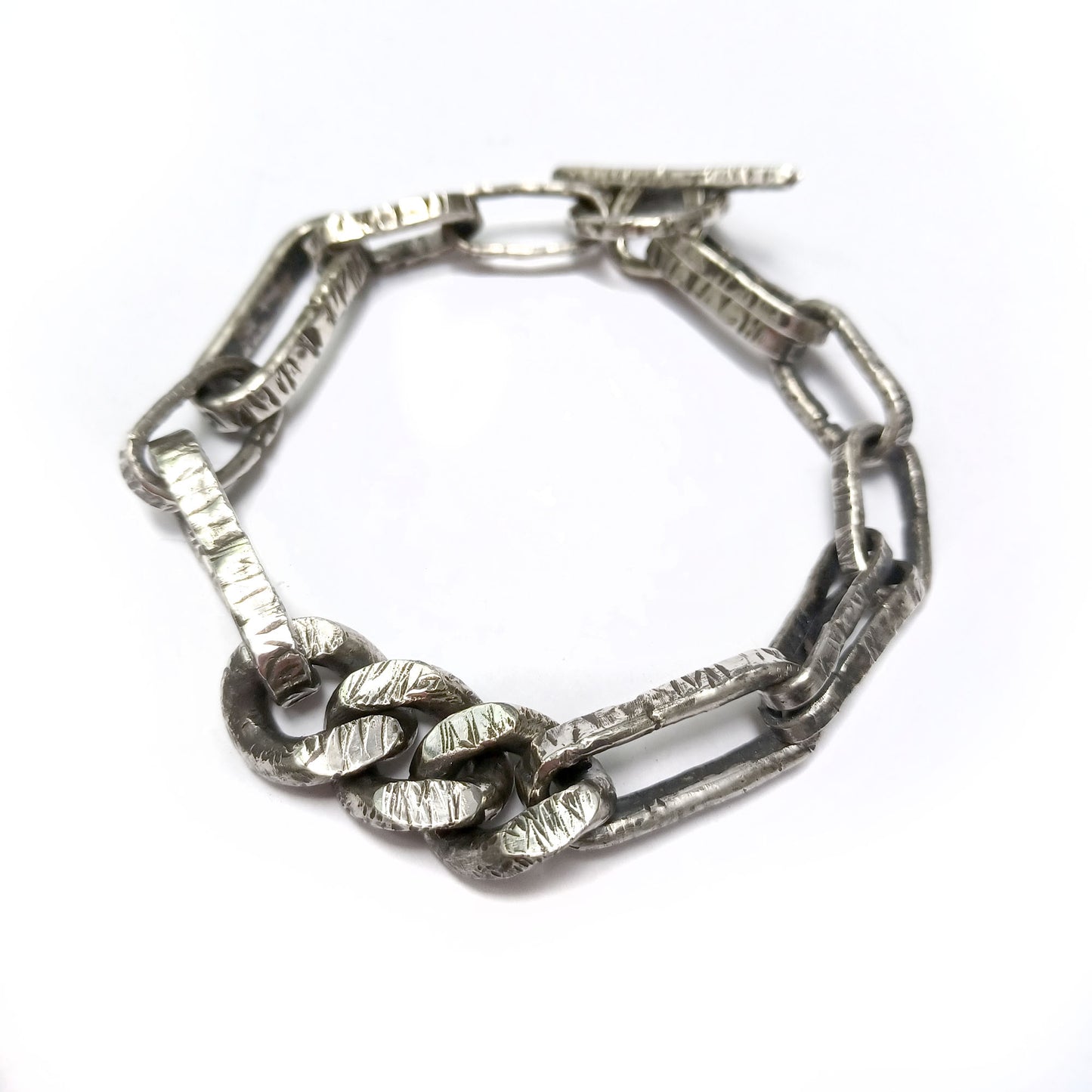 Chunky curb chain bracelet