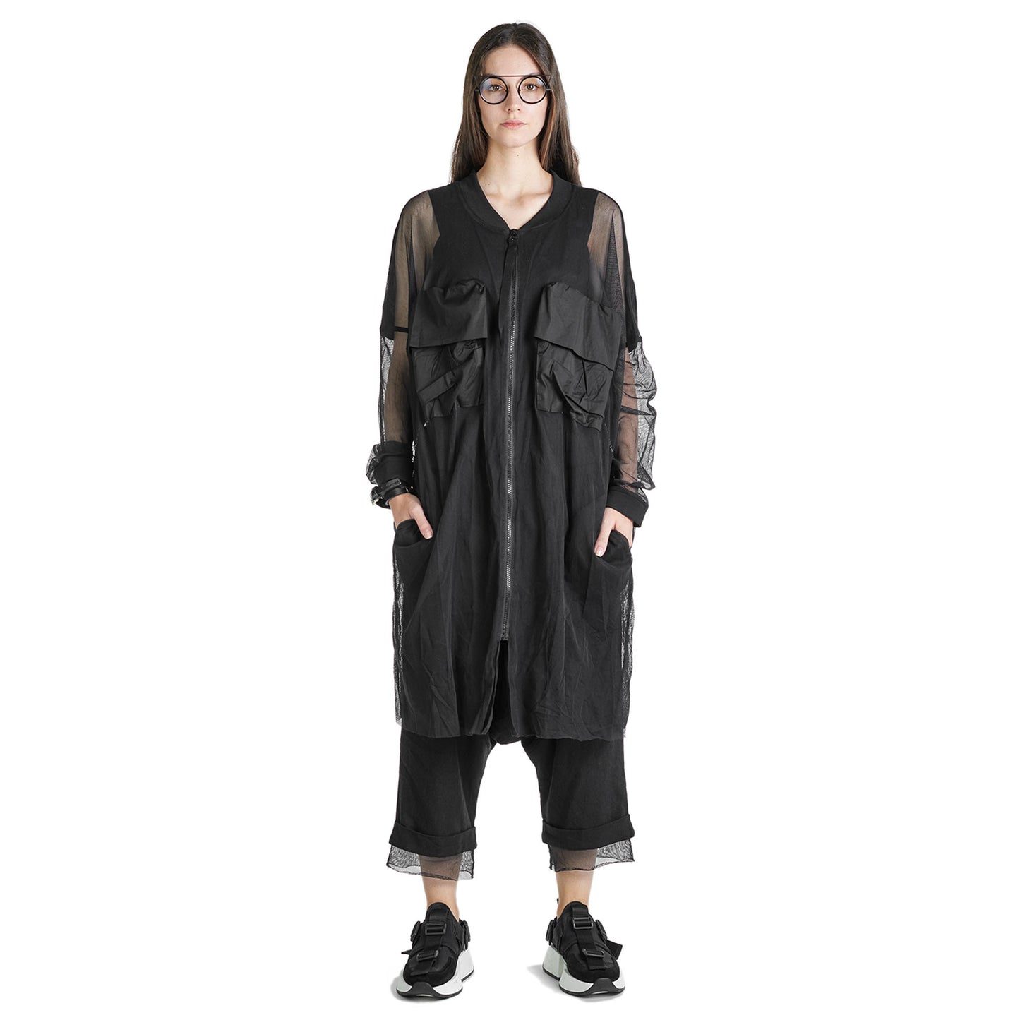 Mesh pocket jacket. Studio b3