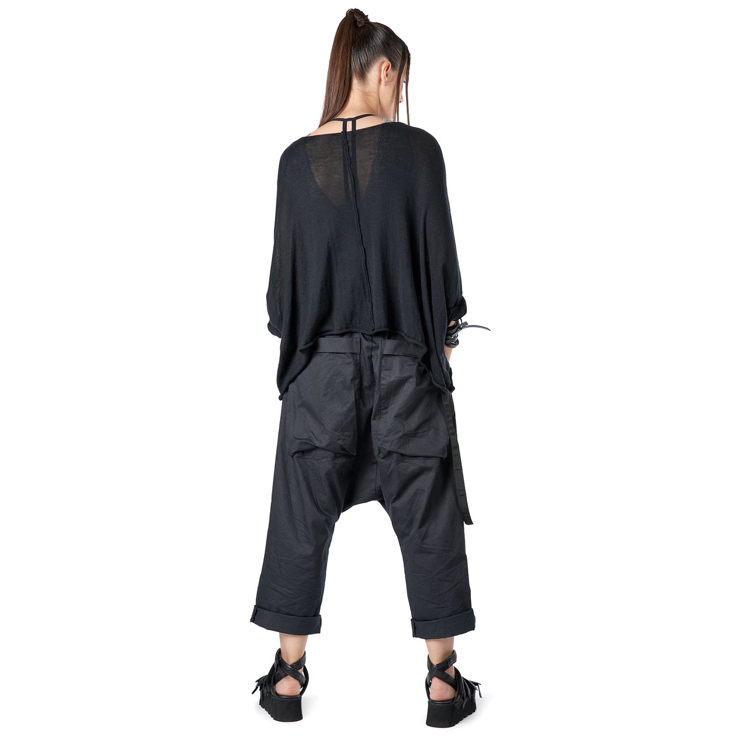 Low crotch pants. Studio b3
