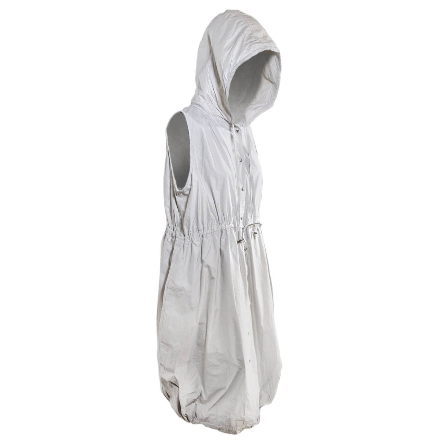 Sleeveless rain mac