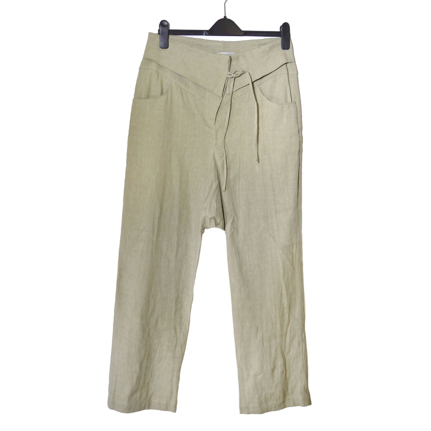 Drop crotch trousers