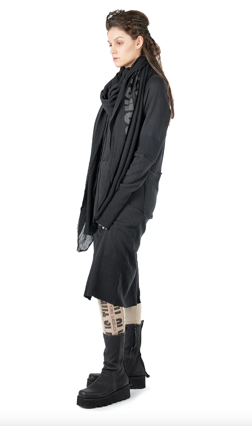 Black scarf