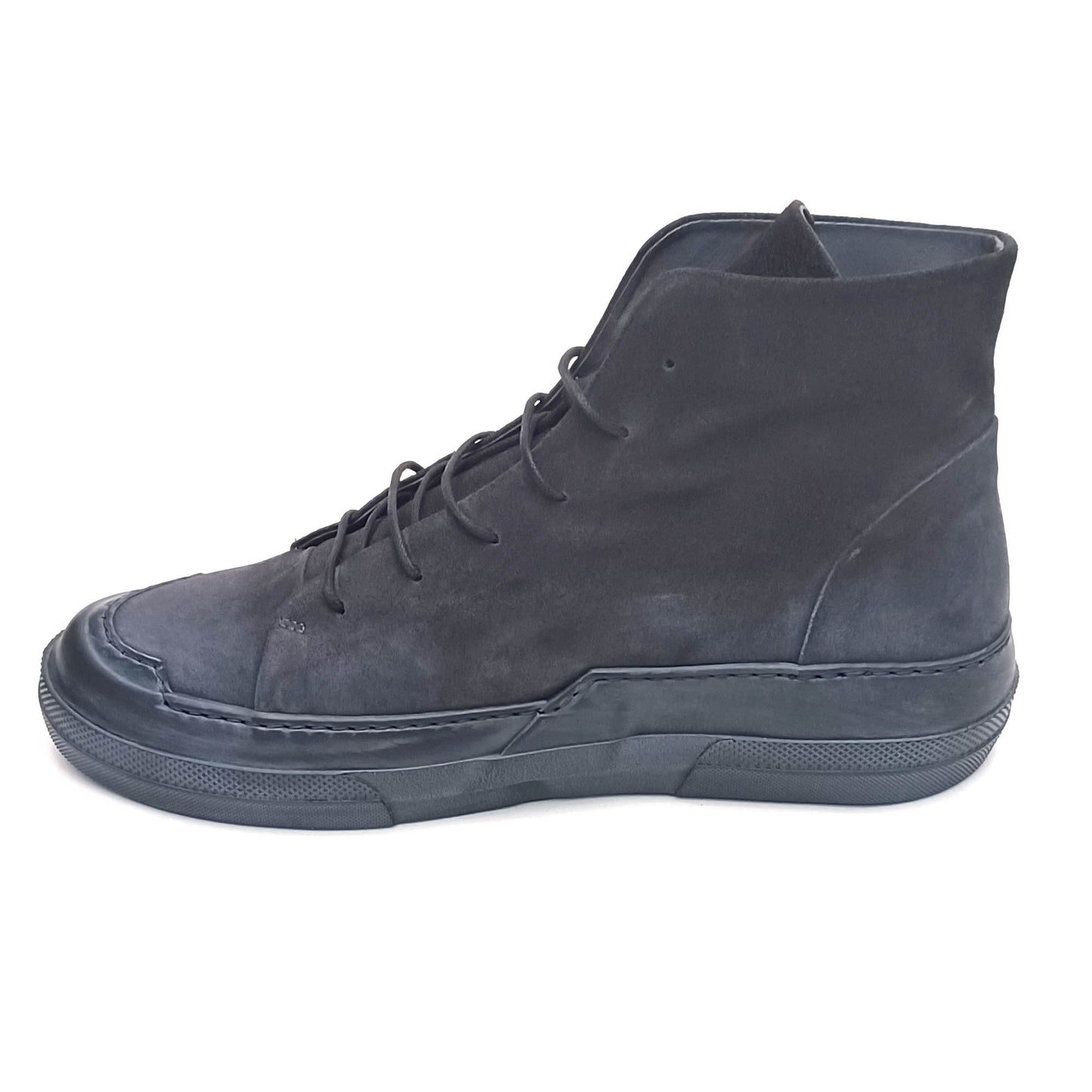 Lofina Charcoal Suede Ankle Boots- MENS