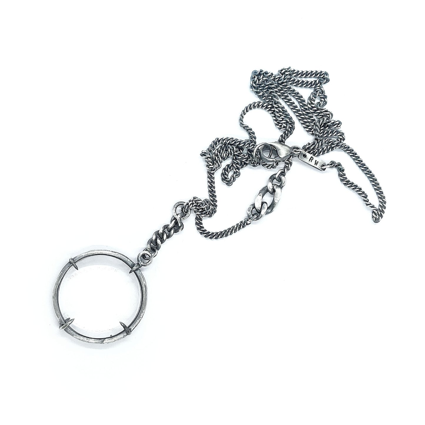 Aitne Magnifying Glass Pendant