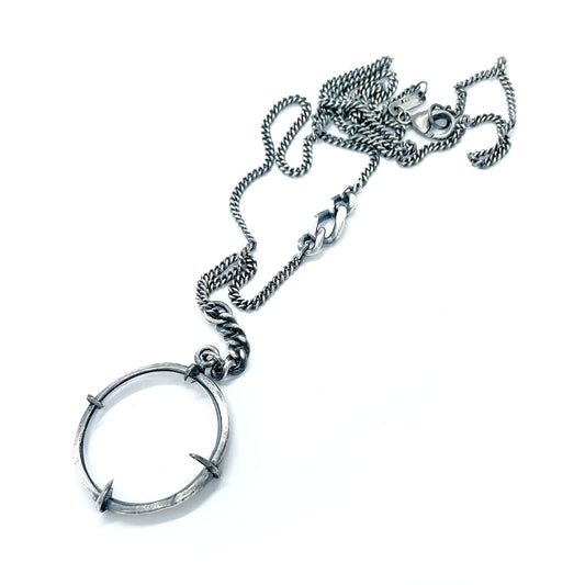 Aitne Magnifying Glass Pendant