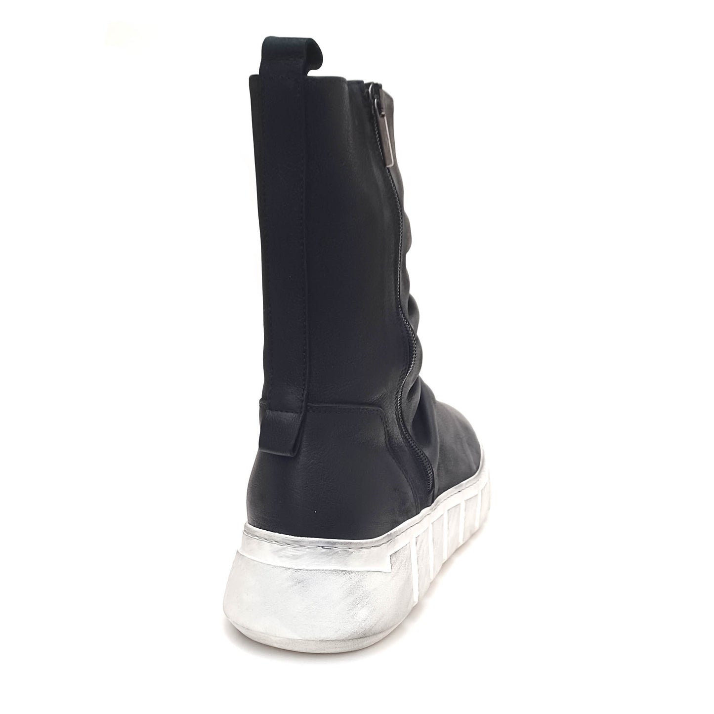 Lofina Leather Boots White Sole- MENS