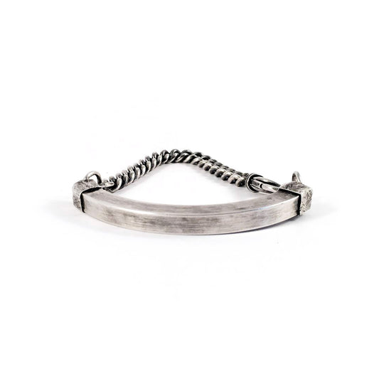 HALLUM Sterling Silver Bar Bracelet